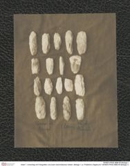 Seite 7, Umschlag mit Fotografien und losen beschriebenen Seiten, Beilage 1 zu "Palästina (Tagebuch)" (NHMW-PRAE-BBB-80-Beilage-1)
